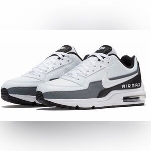 NIB Nike Air Max LTD 3 Shoes White / Charcoal Size 12
